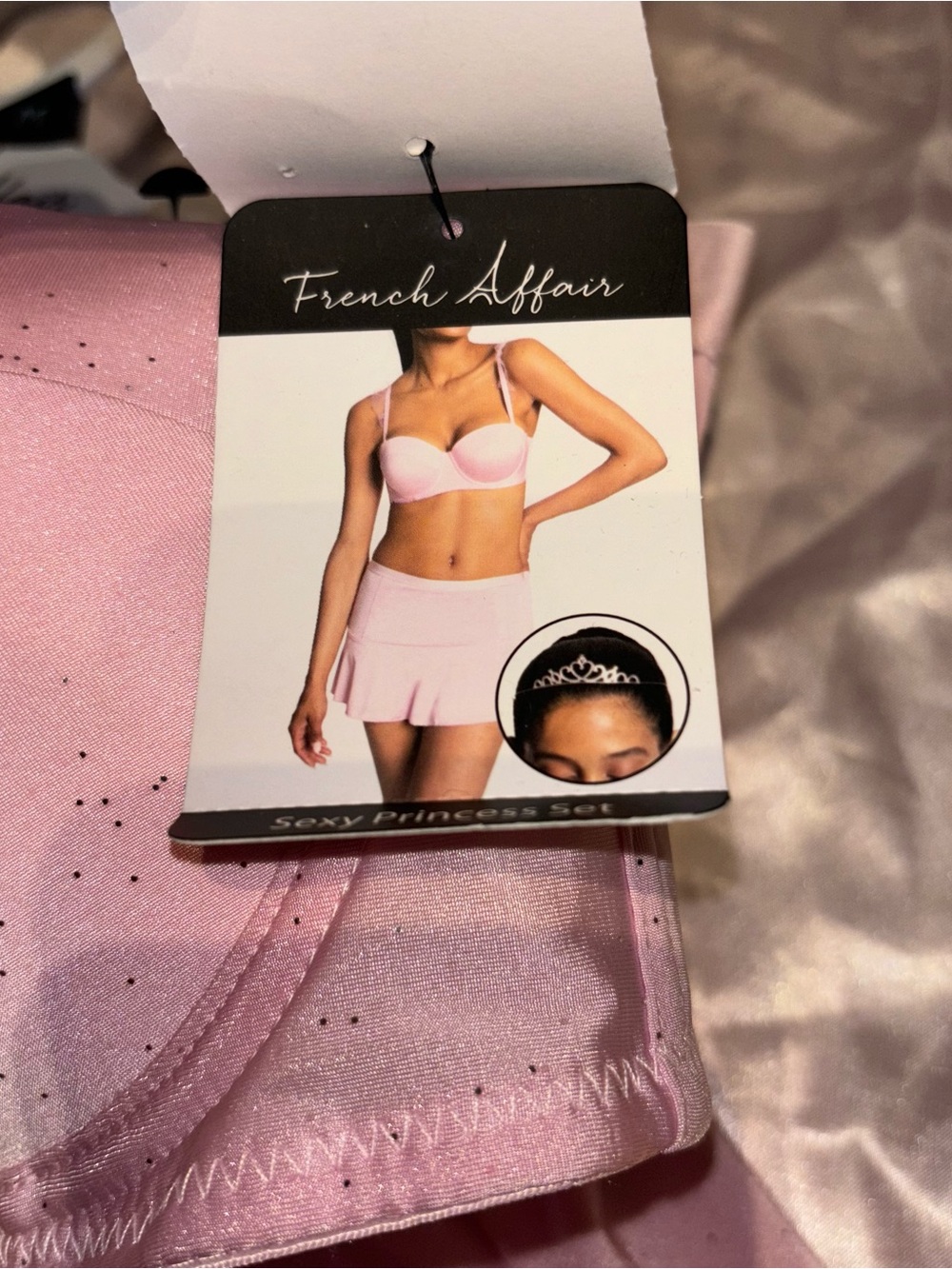 French Affair Baby Pink Coquette Princess Set